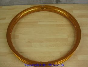 ALUMIUMSFÆLG GULD ELOXERET 17 x 1,40