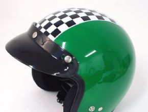 JET HJELM GRØN / M